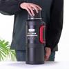 Großes Fassungsvermögen Camping Thermoskanne 316 Edelstahl Isolierter Wasserbehälter Sportflasche Outdoor