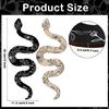 Set of 2 Wood Snake Witchy Art Hanging Sign for Apartment Bedroom Wall Decortion
