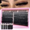 Flexible D Curl Eyelash Clusters DIY for Personalizing Lash Length and Volume