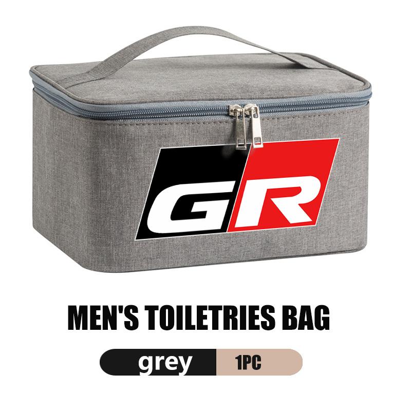 For Toyota Car Travel Portable Cosmetic Toiletries Bath Storage Bag GR sport Hilux Aygo TDR Yaris Corolla Rav4 CHR Auris