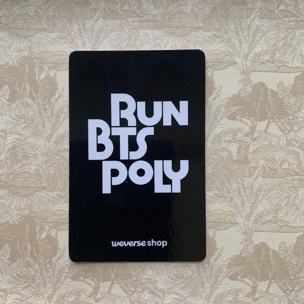 [USED] BTS Namjoon POLY HIGHLIGHT PACKAGE RUN Trading Card