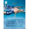 Decathlon Men's Loose Fit Quick-Dry Two-Piece Look Swim Trunks
