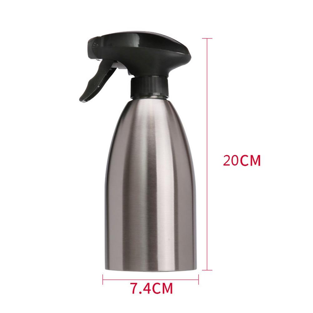 

Stainless Steel Oil Spray Bottle Precision Seasoning Dispenser Healthy Kitchenware Leak Proof Cooking Tool Barbecue Accessories