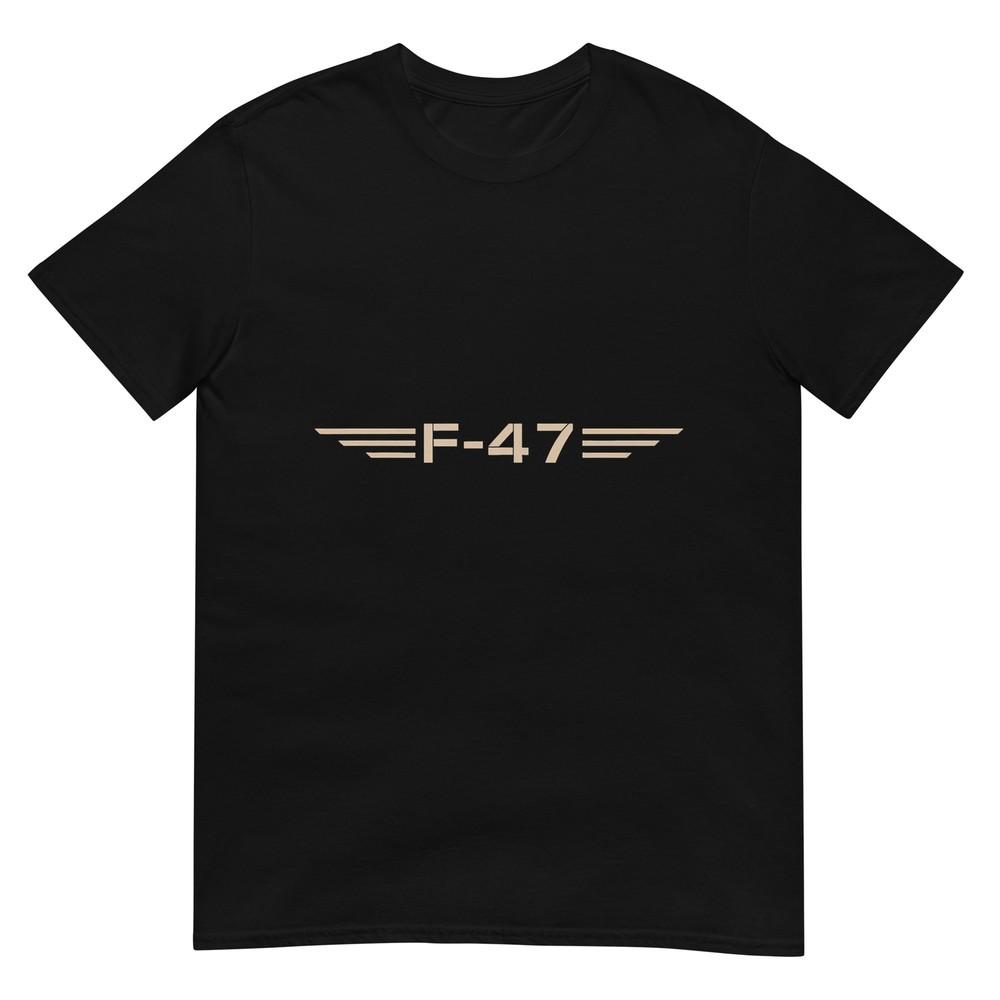Футболка с изображением истребителя F47 4XL