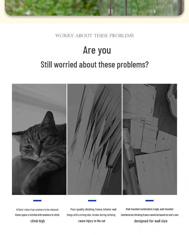 Wooden Suction Cup Cat Hammock: Balcony, Window, or Swing Bed