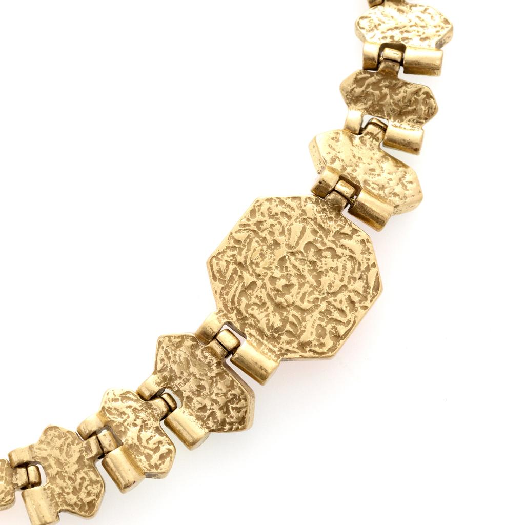 Dopamin Farbe Naturstein Schnalle Halskette Ohrringe Leichter Luxus Premium Design Nische Persönlichkeit Vielseitiger Damenschmuck