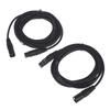 DMX 3-PIN DMX512 Male To Female Cable LED PAR Stage Light DMX Signal Line Dj Equipment DMX512 Signal Line Xlr Connector