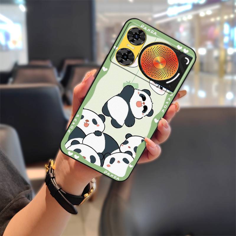 Silikonhülle Handyhülle für ZTE Nubia Music2 Stoßfest Cartoon Vollständig umschließend Langlebig Staubdicht TPU Modisches Design Niedlich