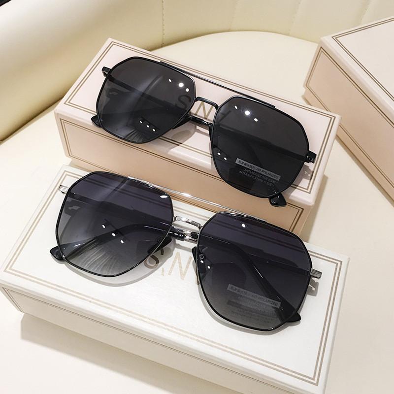 Mens Retro Sun Glasses With Uv380 Protection For Cycling And Driving In Stylish Black Frame