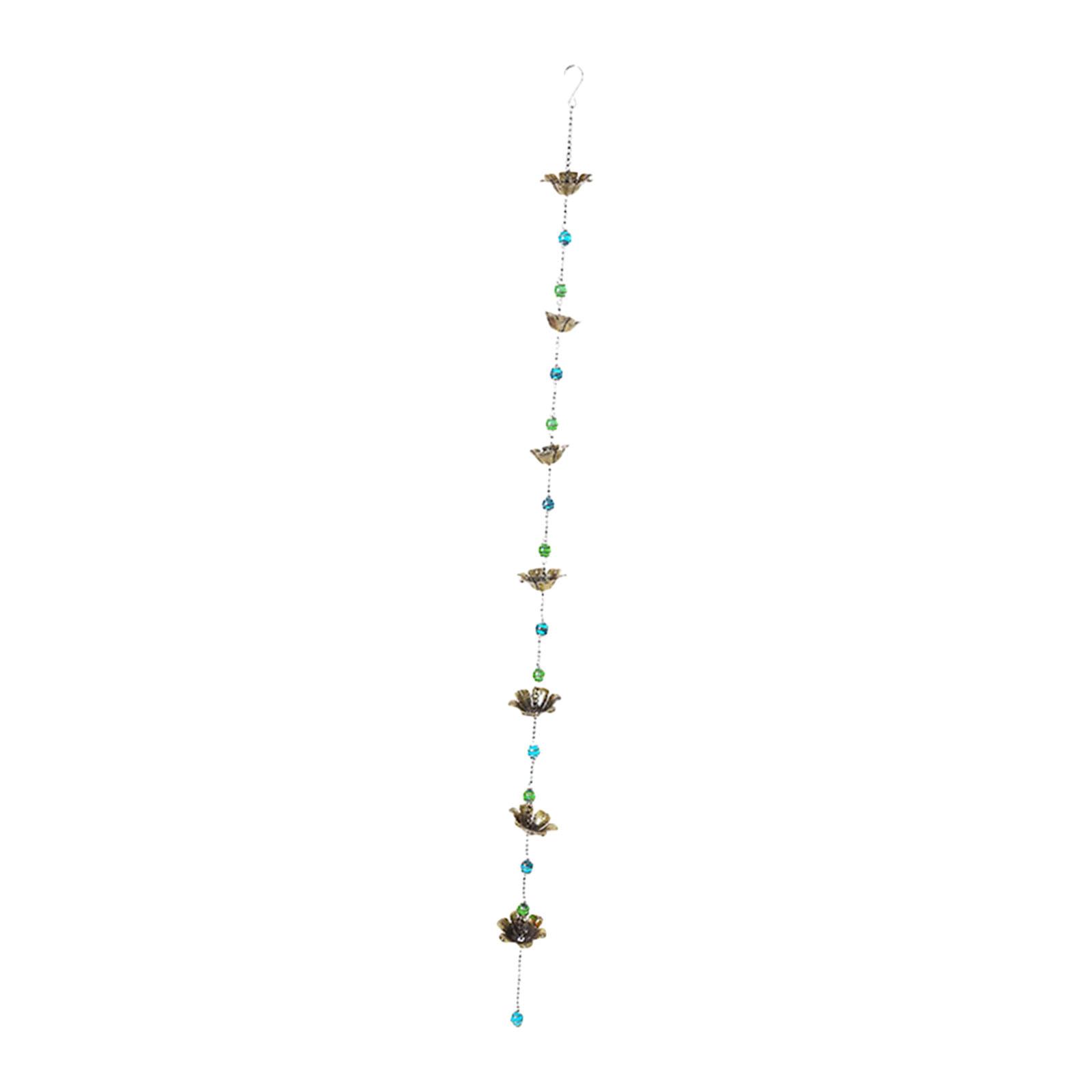 

Rain Chain Adapter Convenient Easy Installation Easy to Clean Iron Water Diverter Accessories for Downspout Garden Outdoor