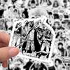 10/30/50/100pcs ONE PIECE Cartoon Stickers Black White Anime Decals DIY Journal Fridge Guitar Reward Cool Luffy Graffiti Sticker