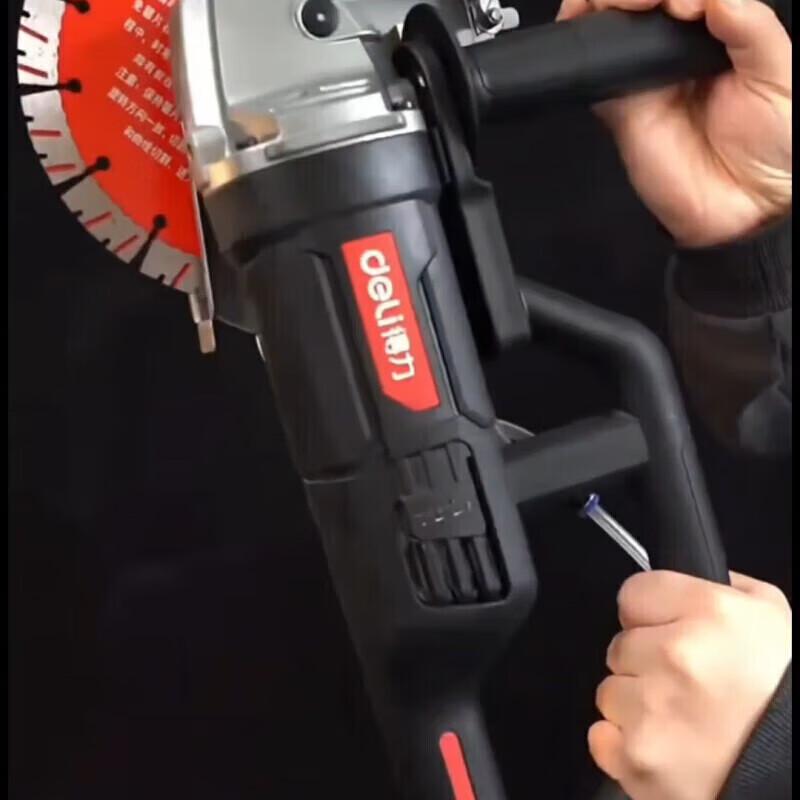 Deli 2200W 195mm Wall Chaser CN plug (adapter included)