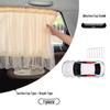 Car Window Sun Shade Privacy Curtains for Front and Rear - Protects Interior & Aids Baby Sleep