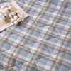 Sleepless grid (with gift box packaging) windless - washed cotton summer cool quilt