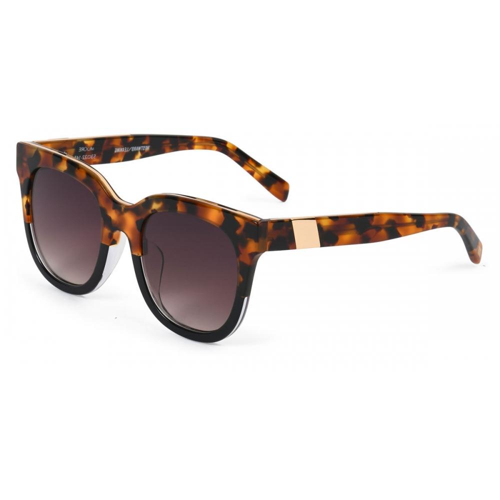 

Westward Leaning Moore 08 Unisex Sunglasses Black Two-Tone/53
