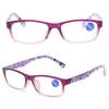 FOENIXSONG ladies's Reading Glasses Anti Blue Ray Lenses 1.00 2.00 3.00 4.00 Red Retro Plus Prescription Eyewear for ladies SK898