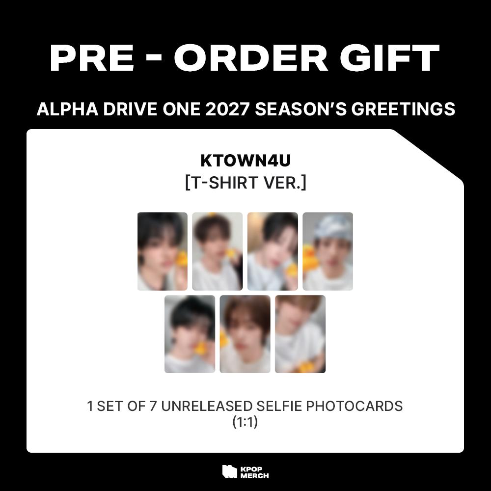 [Pre-order] ALPHA DRIVE ONE - 2027 Seasons Greetings [ALD1 GARAGE (T-SHIRT VER.)]