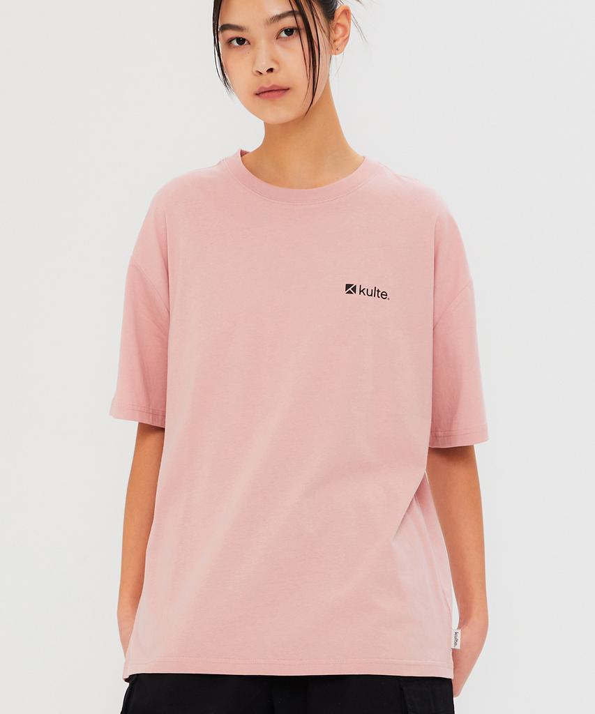 KULTE Gradation Icon T-Shirt Pink