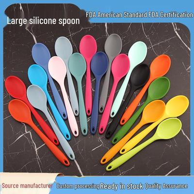 Set Linguri de Gătit din Silicon Integrat - Antiaderent, Multifuncțional pentru Orez, Condimente, Supă, Wok și Gătit Rapid.