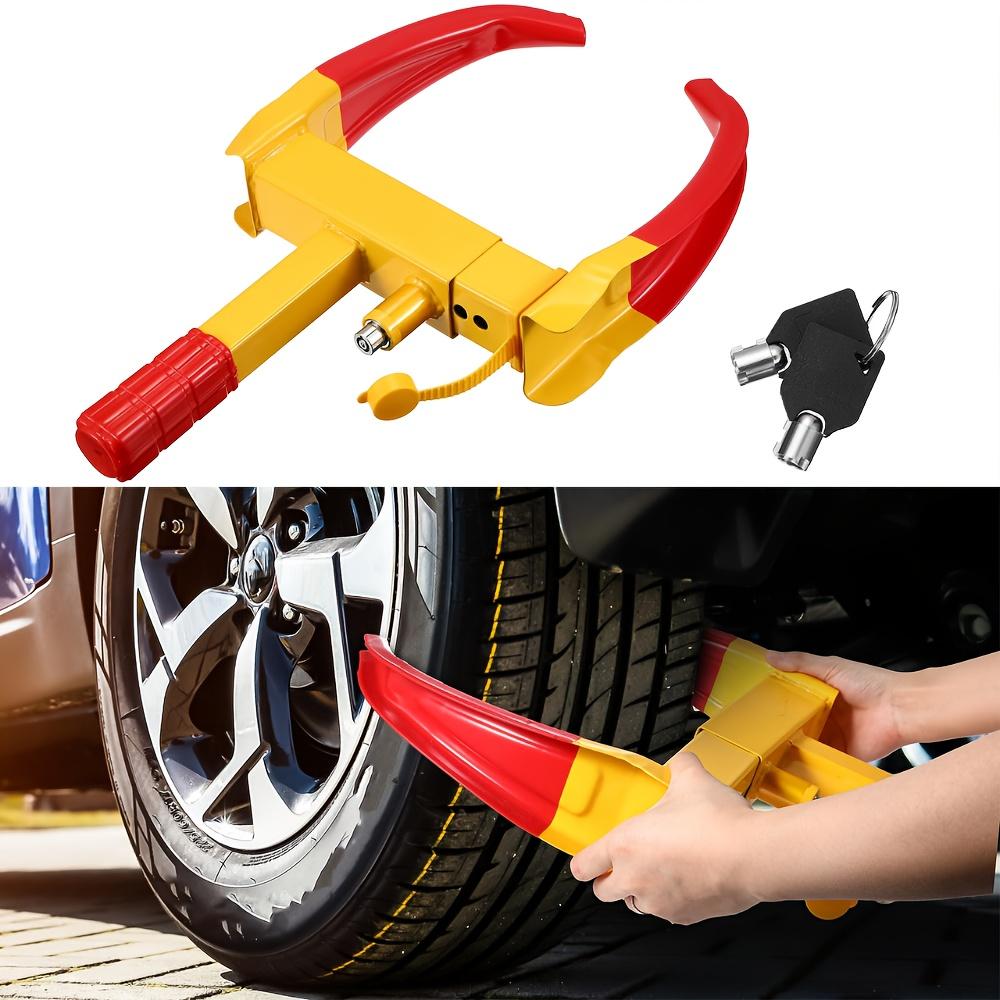 Heavy-Duty Steel Car Tire Lock Anti-Theft Security Device Enhanced Vehicle Protection