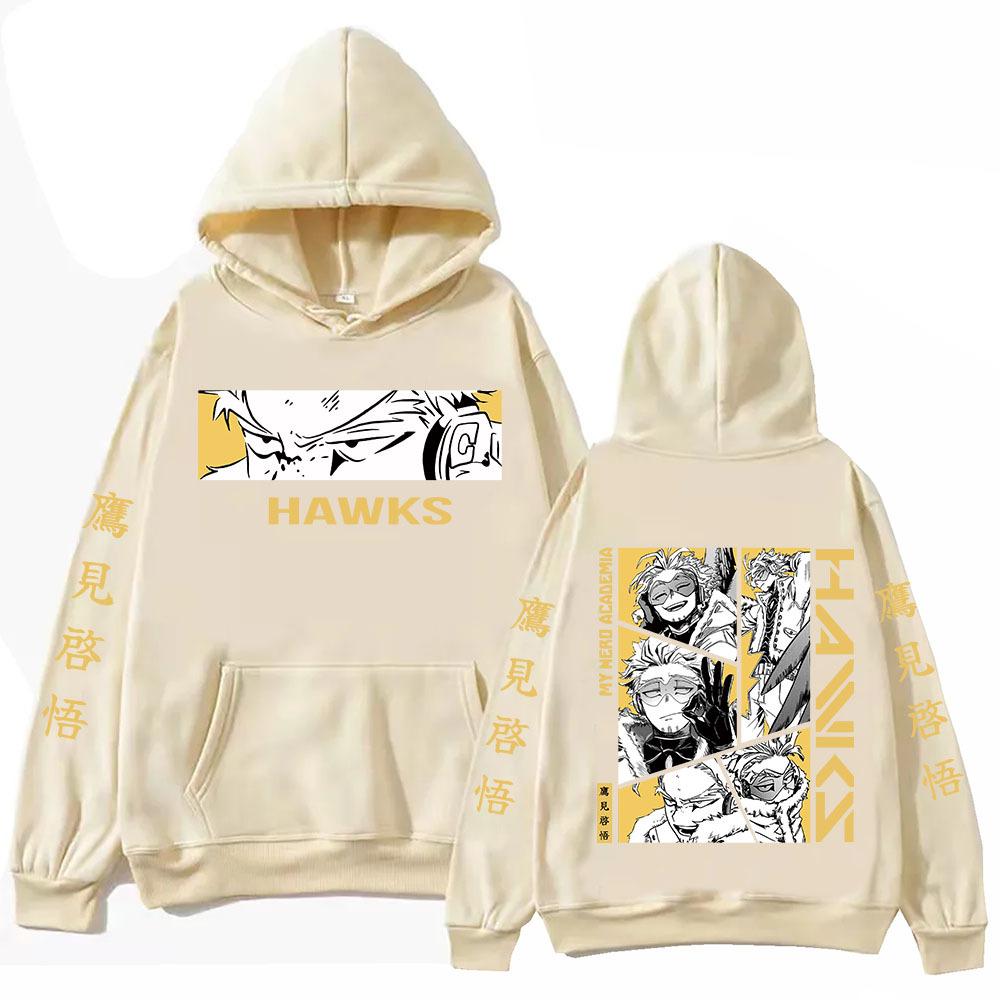 

Аниме Моя геройская академия Хоукс Осень/Зима Флисовое худи Харадзюку Хип-хоп Пуловер S