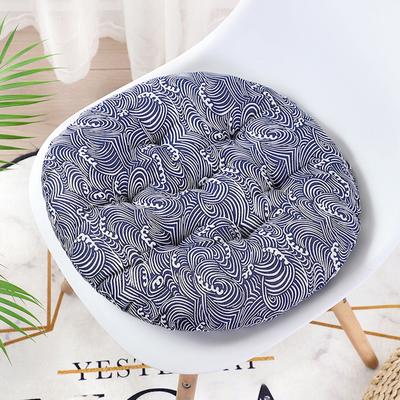 1PC Stuhlkissen Home Supplies Rundes Kissen Sitzkissen Weiches warmes Anti-Deformations-Schutzmatte Bodensitz Hocker Rückenlehne