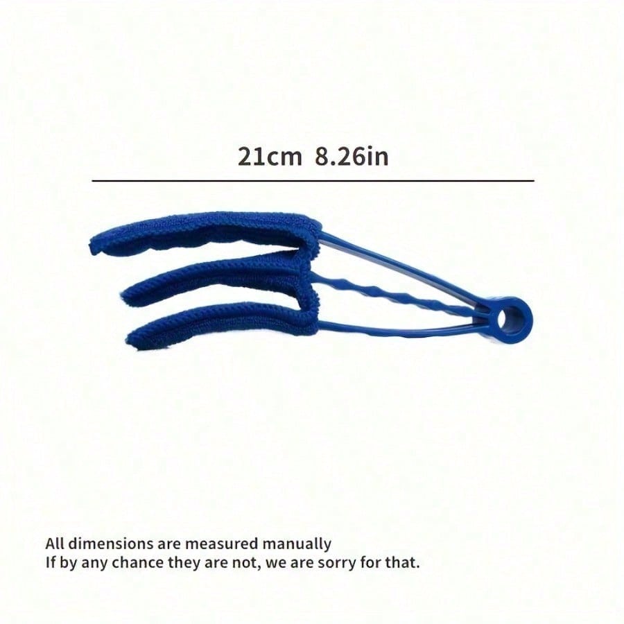 Reusable Window Cleaner - Easy To Use And Washable - For Blinds, Blinds, Curtains, Etc. - Removable And Washable Dust Brush