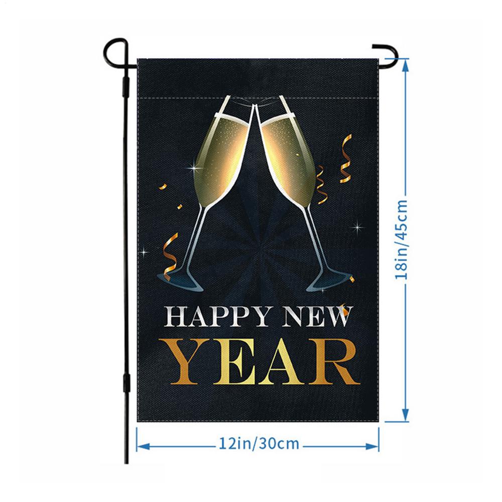 Christmas Flags For Outside Seasonal Flags Garden Flag Double Sided Decorative Flags Yard Signs 2025 Holiday Garden Flags 12X18