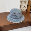 Hat Style Versatile Cherry Embroidery Womens Sunshade Hatscaps Fishermans