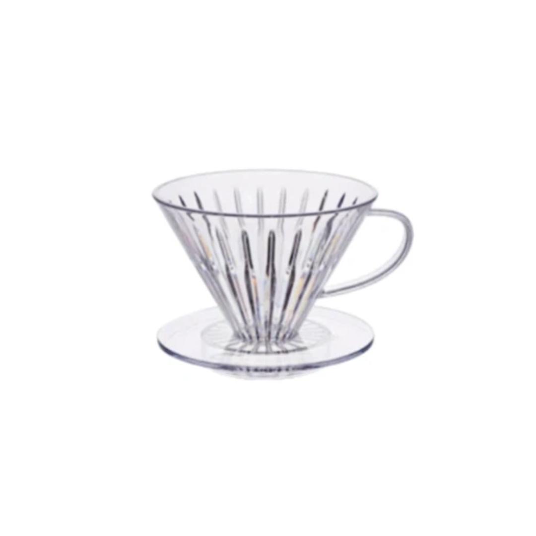 

CLITON Pour-Over Coffee Dripper, Manual Coffee Maker with Filter for Home Use, 1-2 Cup Capacity Brewing Device білий