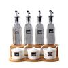Qianxing Ceramic Glass Condiment Set