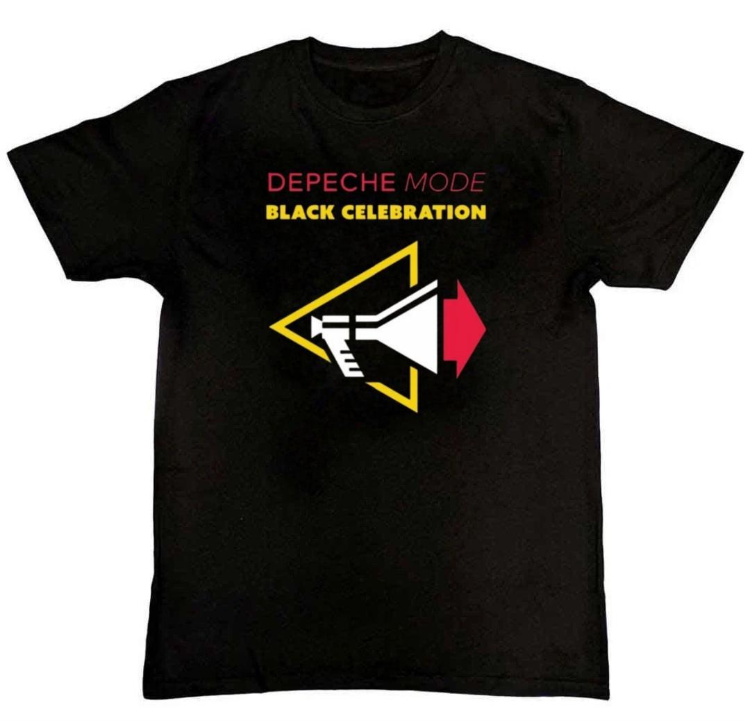 Depeche Mode Band Black Celebration Mens T-Shirt M