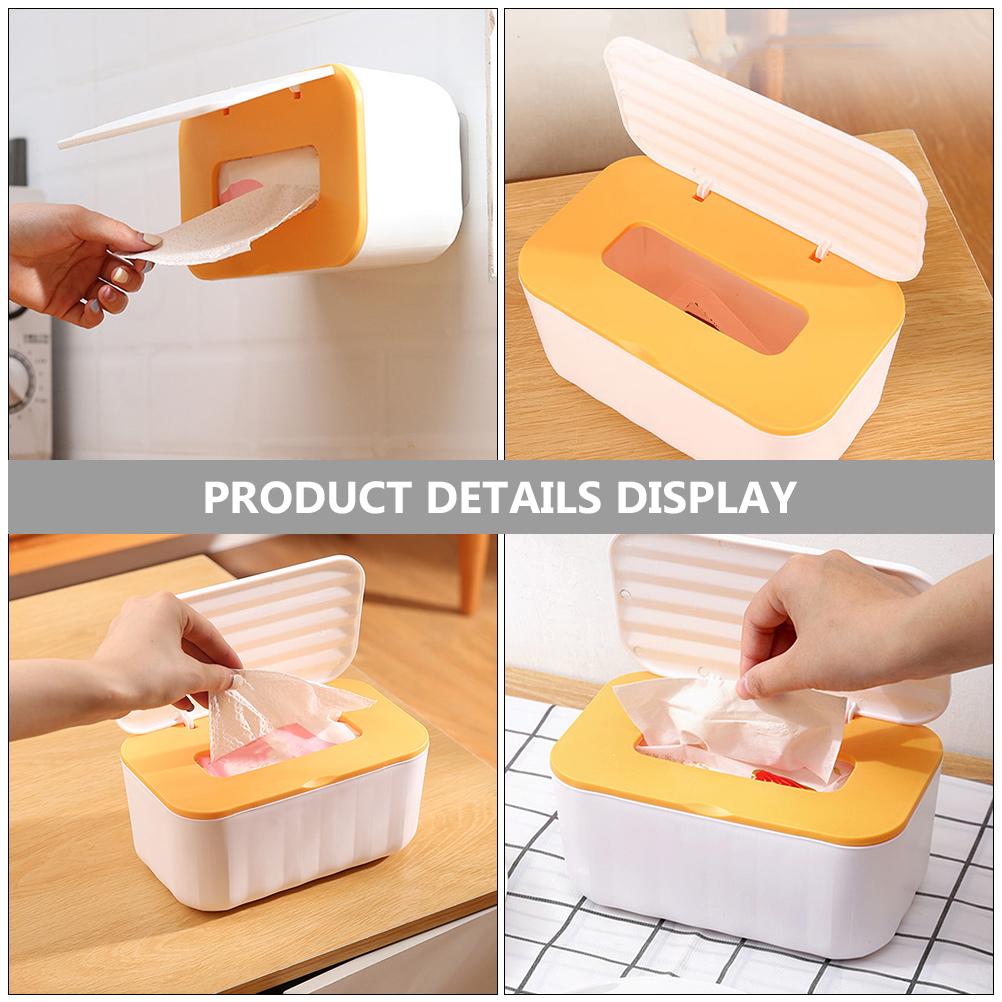 Creative Tissue Box Paper Towel Dispenser Napkin Holder Storage Holders Rectangular Car Desktop Decor