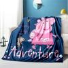 Cartoon animation Pattern Blanket for Home Decoration, Bed, Sofa, Car Travel, Camping, Suitable for All Seasons, Birthday Christmas Gift
