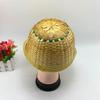 Bamboo Woven Safety Hat Construction Helmet Beanie Rattan Hat Fishing Hat for Men Fishing Gardening