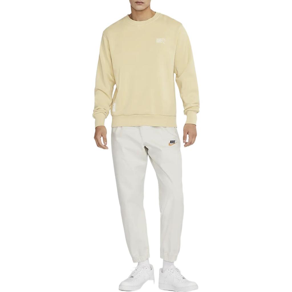 Nike NAI KE Cha Sweatshirts Men's Team Gold Crew Neck Moderate DV5252-783