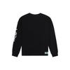 Li-Ning X Rooovie Artist Collaboration Patterned Letter Print Crew Neck Sweatshirt Unisex Tops Black AHSSB19-2