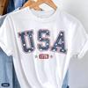 2026 USA Comfort Colors Shirt America Shirt Fourth of July Shirt 4th of July Tee Patriotic Shirt America Est Shirt