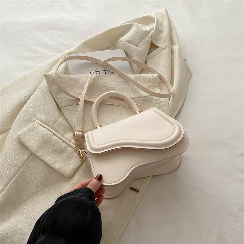 Chic Vintage Style Small Square Bag Modern Design Casual Shoulder Bag For Daily Use