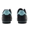 Nike Air Force 1 Eisblau Schwarz Krieger Abriebfest Rutschfest Niedrig geschnitten Skateboard-Schuhe Unisex Schwarz Blau CW2288-001(Team1039-)
