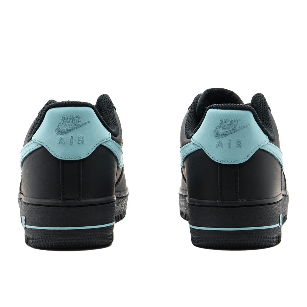 Nike Air Force 1 Eisblau Schwarz Krieger Abriebfest Rutschfest Niedrig geschnitten Skateboard-Schuhe Unisex Schwarz Blau CW2288-001(Team1039-)
