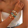 Bohemia Shell Starfish Pendant Bracelet for Women Beach Jewelry Accessories for Holidays Adjustable Charm Bracelets