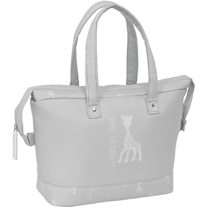 Trousse de toilette - SAFTA - SOPHIE LA GIRAFE MUM - Imperméable - Matériau recyclé - Pratique