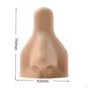 Soft Silicone Nose Model Body Display Props Flexible for Practice Teaching Instructions Jewelry