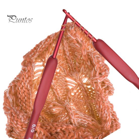 9Pcs Crochet Hook Effortless Ergonomic Crochet Needles Durable Long Knitting Needle Crochet Accessories