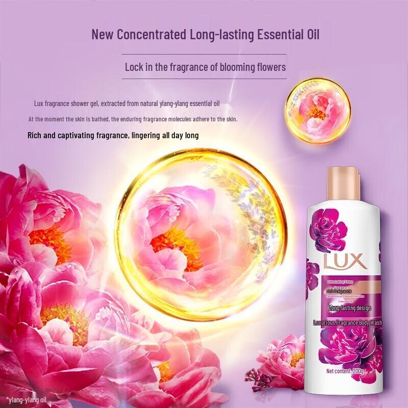 LUX Enchanting Peony Scented Body Wash