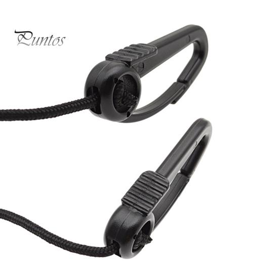 Kit Recuperador de Peso para Downrigger Cordón de 86 Pulgadas con Cornamusa de Enganche Pasacables para Pesca al Curricán y de Profundidad