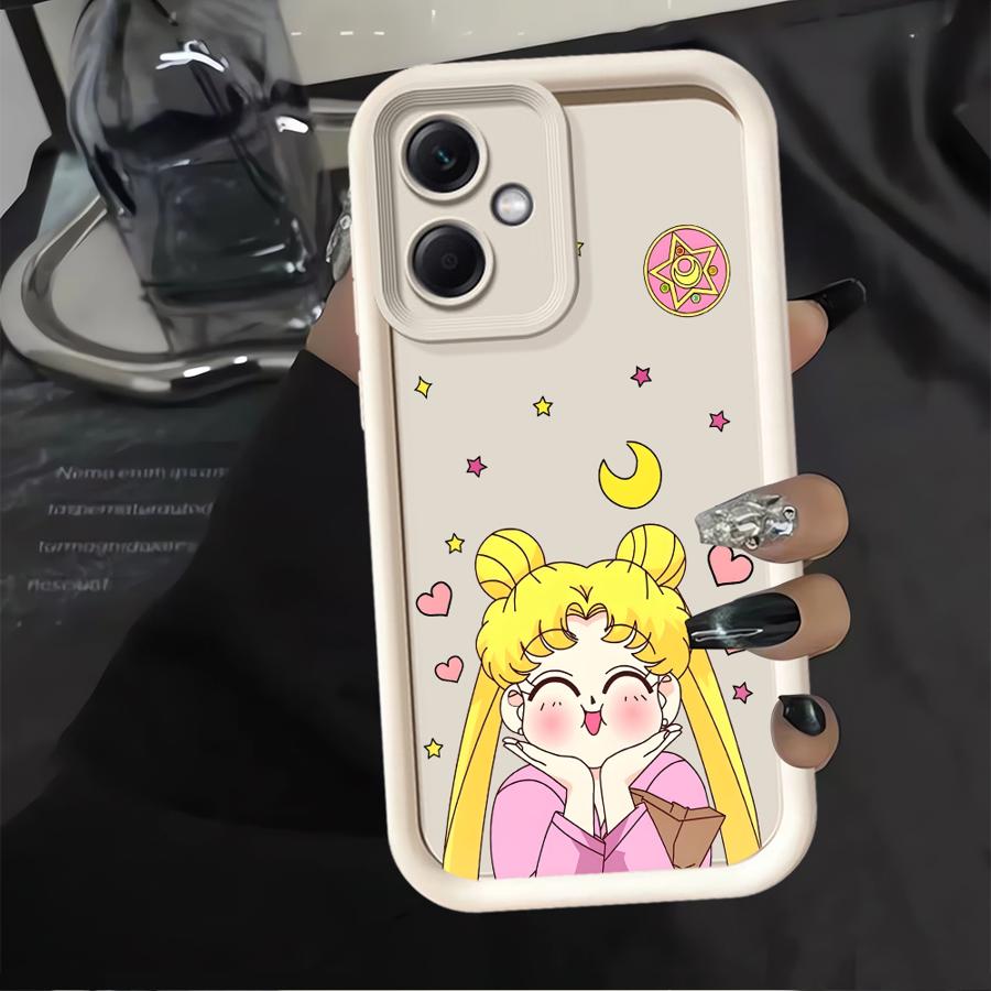 Phone Case for Xiaomi Redmi Note 11s 13 14 Pro Plus 12s 10 11 12 Pro Soft Cover Sailor Moon