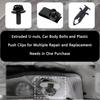 35PCS Car Engine Cover Clips Fasteners,Screw & Bolt Assortment Sets For Splash Shield Bumper Guard Under Cars,Car Push Retainer Clips Compatible With