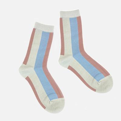 YELLOWSOCKS VERTICAL WARM GREY